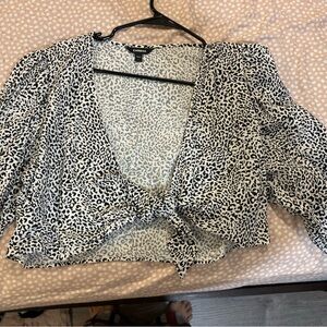 Express Tie-Front Shirt